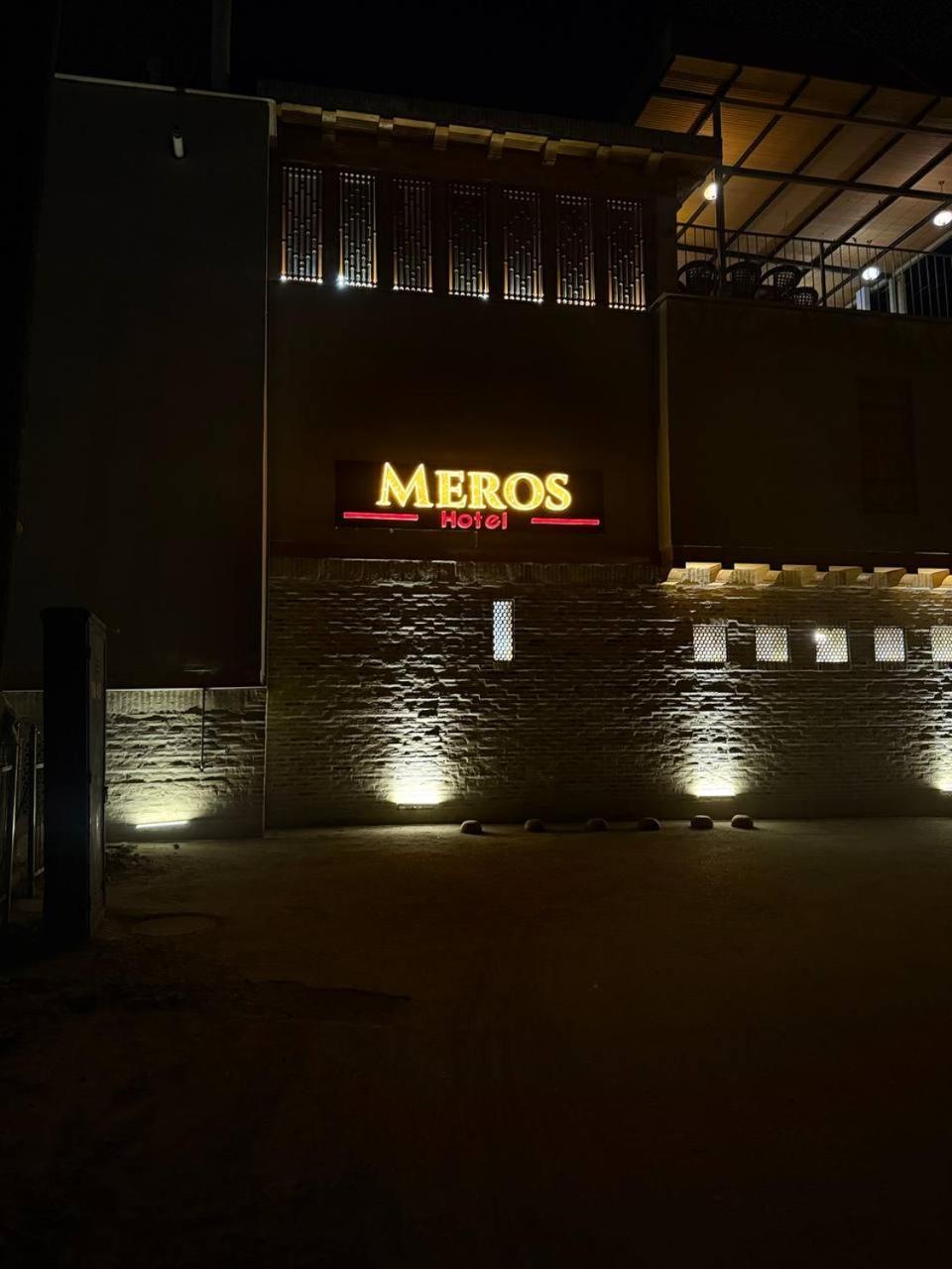 Meros Hotel Bukhara Exterior photo